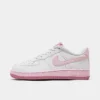 Girls' Little Kids Nike Force 1 Casual Shoes White/Pink Foam/Elemental Pink - CZ1685G 107