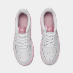 Girls' Little Kids Nike Force 1 Casual Shoes White/Pink Foam/Elemental Pink - CZ1685G 107 -Sports Fashion CZ1685G 107 P5