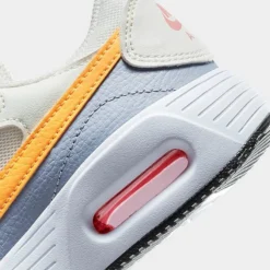 Big Kids' Nike Air Max SC Casual Shoes Sail/Indigo Haze/White/Laser Orange - CZ5358 116 -Sports Fashion CZ5358 116 P3