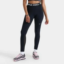 Women's Nike Pro 365 Leggings Black/White - CZ9779 010