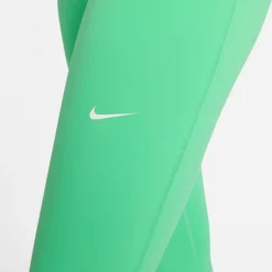 Women's Nike Pro 365 High-Waisted Cropped Leggings Spring Green/White - DA0483 363 -Sports Fashion DA0483 363 M5