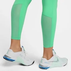 Women's Nike Pro 365 High-Waisted Cropped Leggings Spring Green/White - DA0483 363 -Sports Fashion DA0483 363 M6