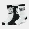 Kids' Nike Everyday Cushioned Crew Socks (3-Pack) Multi-Color - DA2402 902