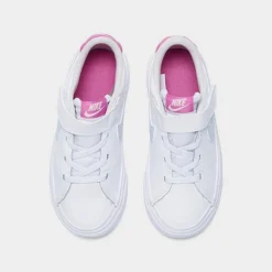 Girls' Toddler Nike Court Legacy Casual Shoes White/Football Grey/Cosmic Fuchsia - DA5382G 116 10 Girls' Toddler Nike Court Legacy Casual Shoes White/Football Grey/Cosmic Fuchsia - DA5382G 116 -Sports Fashion DA5382G 116 P5