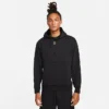 Men's NikeCourt Fleece Tennis Hoodie Black - DA5711 010