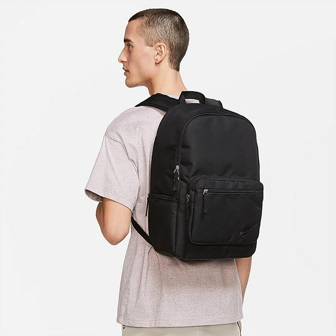 Nike Heritage Eugene Backpack Black/Black/Black - DB3300 010 1 Nike Heritage Eugene Backpack Black/Black/Black - DB3300 010