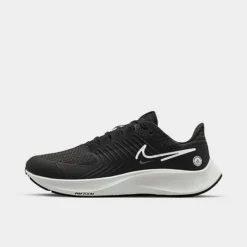 Men's Nike Air Zoom Pegasus 38 Shield Running Shoes Black/Dark Smoke Grey/Light Smoke Grey/Platinum Tint - DC4073 001