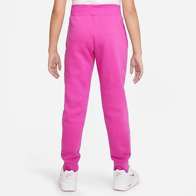 Girls' Nike Sportswear Club Fleece Jogger Pants Active Fuchsia/White - DC7207 623 3 Girls' Nike Sportswear Club Fleece Jogger Pants Active Fuchsia/White - DC7207 623 - Image 3