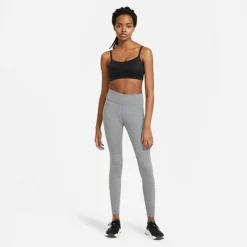 Women's Nike Dri-FIT One Training Tights Iron Grey/Heather/White - DD0252 068 -Sports Fashion DD0252 068 M3