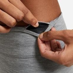 Women's Nike Dri-FIT One Training Tights Iron Grey/Heather/White - DD0252 068 -Sports Fashion DD0252 068 M4