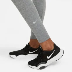 Women's Nike Dri-FIT One Training Tights Iron Grey/Heather/White - DD0252 068 -Sports Fashion DD0252 068 M5