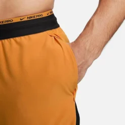 Men's Nike Pro Dri-FIT Flex Rep Training Shorts Monarch/Black - DD1700 815 -Sports Fashion DD1700 815 M5