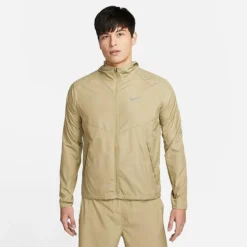 Men's Nike Repel Miler Running Jacket Neutral Olive/Neutral Olive - DD4746 276
