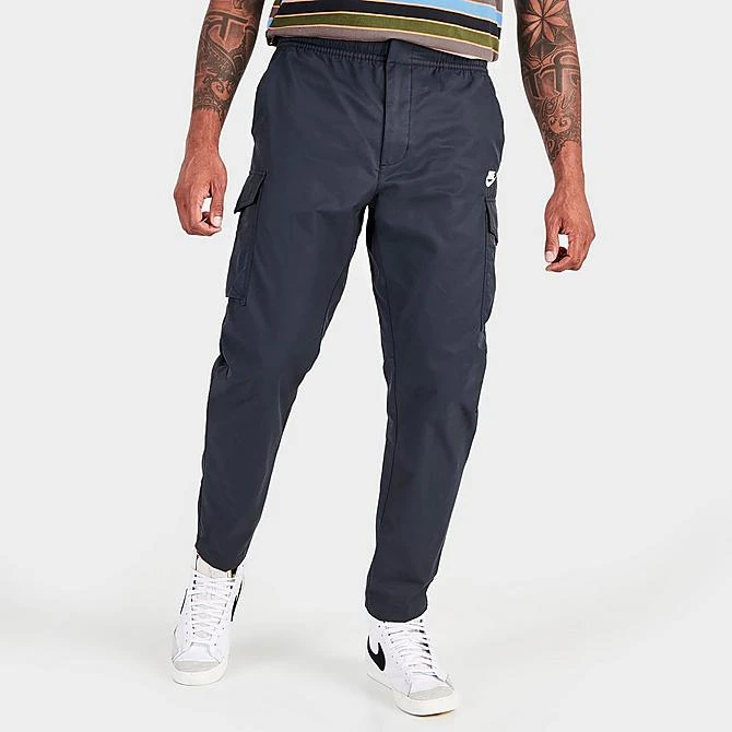 Men's Nike Sportswear Tech Essentials Unlined Cargo Commuter Pants Black/White - DD5207 010 3 Men's Nike Sportswear Tech Essentials Unlined Cargo Commuter Pants Black/White - DD5207 010 - Image 3