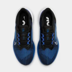 Men's Nike Air Winflo 9 Running Shoes Black/Old Royal/Racer Blue/White - DD6203 004 -Sports Fashion DD6203 004 P5