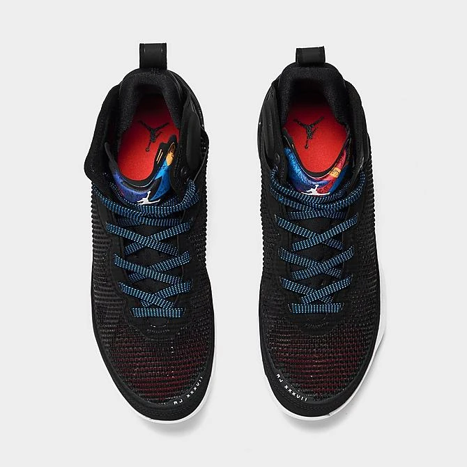 Nike Big Kids' Air Jordan XXXVII Basketball Shoes Black/White/University Red/Bright Concord - DD7421 061 5 Nike Big Kids' Air Jordan XXXVII Basketball Shoes Black/White/University Red/Bright Concord - DD7421 061 - Image 5
