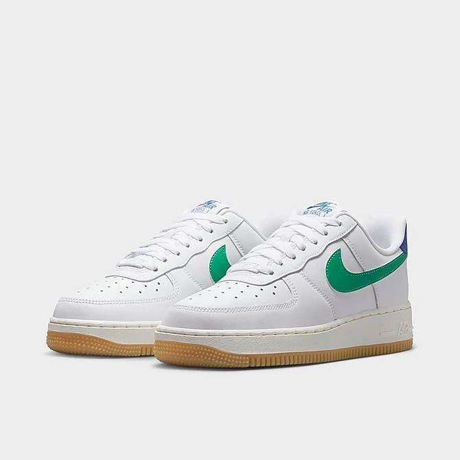 Women's Nike Air Force 1 Low Casual Shoes White/Stadium Green/Game Royal/Sanddrift/Sail/Gum Light Brown - DD8959 110 2 Women's Nike Air Force 1 Low Casual Shoes White/Stadium Green/Game Royal/Sanddrift/Sail/Gum Light Brown - DD8959 110 - Image 2