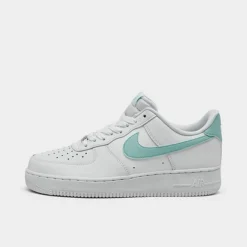 Women's Nike Air Force 1 Low Casual Shoes White/Jade Ice - DD8959 113