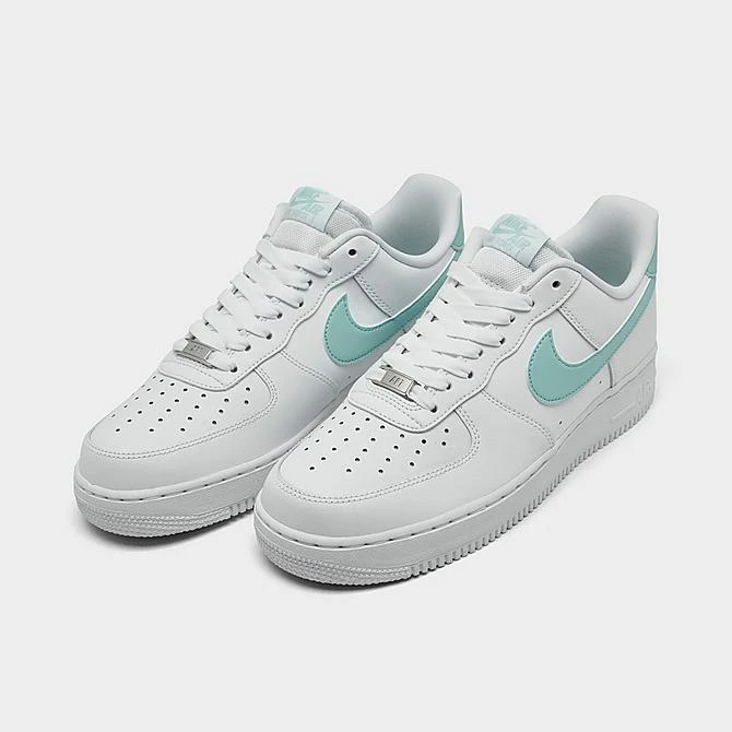 Women's Nike Air Force 1 Low Casual Shoes White/Jade Ice - DD8959 113 2 Women's Nike Air Force 1 Low Casual Shoes White/Jade Ice - DD8959 113 - Image 2
