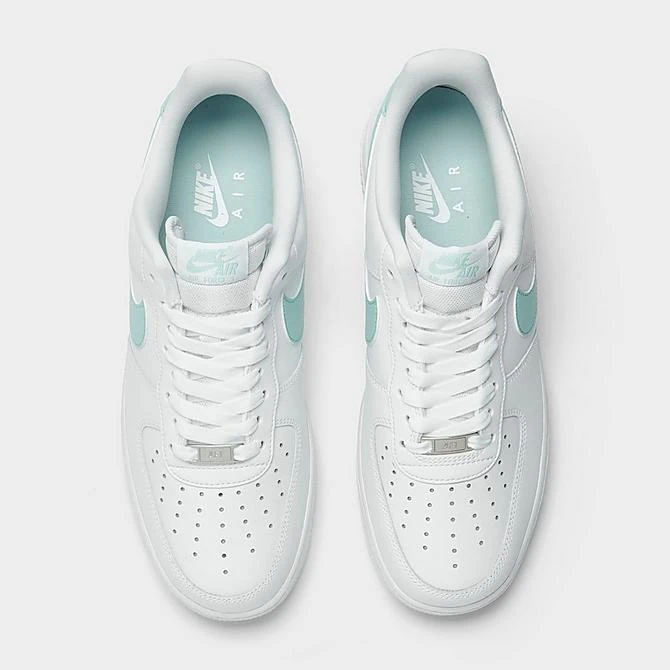 Women's Nike Air Force 1 Low Casual Shoes White/Jade Ice - DD8959 113 5 Women's Nike Air Force 1 Low Casual Shoes White/Jade Ice - DD8959 113 - Image 5