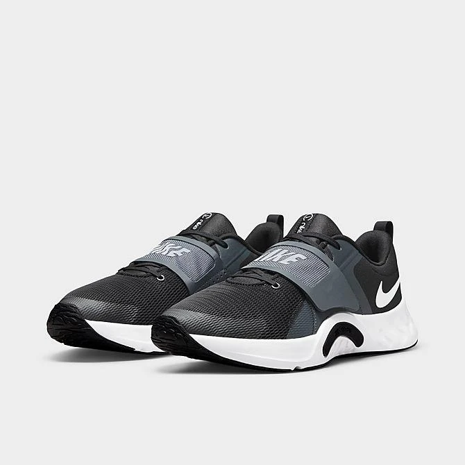 Men's Nike Renew Retaliation 4 Training Shoes Black/White/Dark Smoke Grey/Smoke Grey - DH0606 001 2 Men's Nike Renew Retaliation 4 Training Shoes Black/White/Dark Smoke Grey/Smoke Grey - DH0606 001 - Image 2