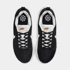 Big Kids' Nike Air Max Dawn Casual Shoes Black/Summit White/Metallic Silver/Total Orange - DH3157 002 -Sports Fashion DH3157 002 P5