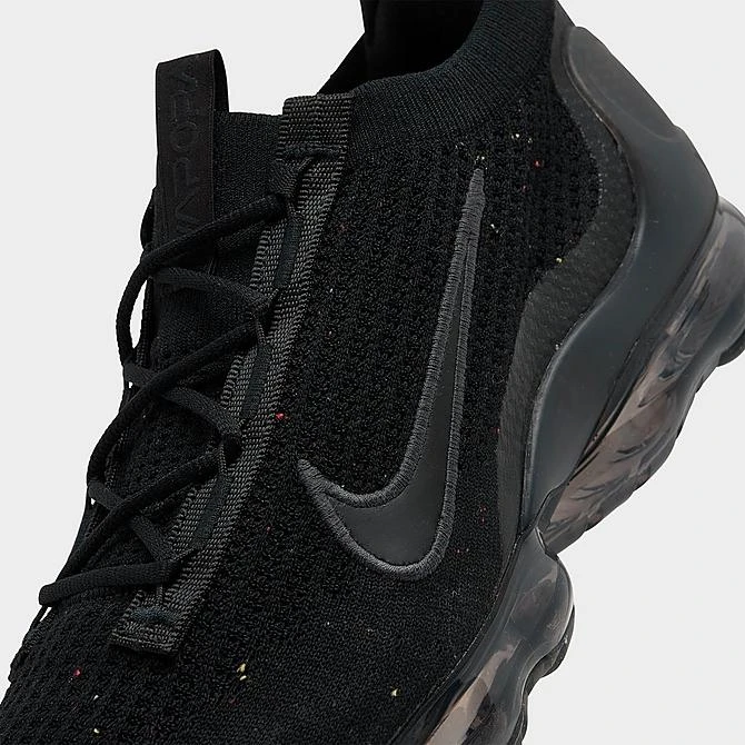 Men's Nike Air VaporMax 2021 Flyknit Running Shoes Black/Black/Anthracite - DH4084 001 3 Men's Nike Air VaporMax 2021 Flyknit Running Shoes Black/Black/Anthracite - DH4084 001 - Image 3