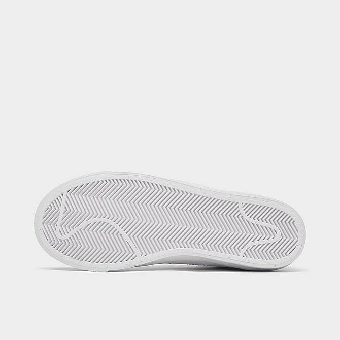 Big Kids' Nike Blazer Mid '77 SE Casual Shoes White/White/Black - DH8640 102 6 Big Kids' Nike Blazer Mid '77 SE Casual Shoes White/White/Black - DH8640 102 - Image 6