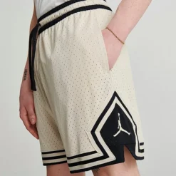 Nike Men's Jordan Sport Dri-FIT Air Diamond Shorts Rattan/Black/Rattan - DH9075 206 -Sports Fashion DH9075 206 M5