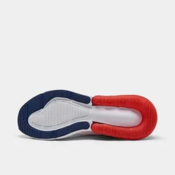 Men's Nike Air Max 270 Casual Shoes White/Midnight Navy/Psychic Blue/Chile Red - DJ5172 100 -Sports Fashion DJ5172 100 P6