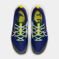 Men's Nike Pegasus Trail 4 Running Shoes Deep Royal Blue/Gorge Green/Enamel Green/Celestine Blue - DJ6158 400 -Sports Fashion DJ6158 400 P5
