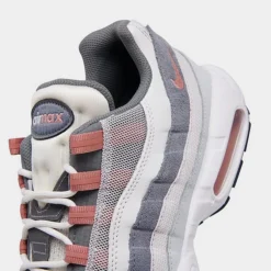 Men's Nike Air Max 95 Casual Shoes Vast Grey/Cool Grey/Summit White/Red Stardust - DM0011 008 -Sports Fashion DM0011 008 P3