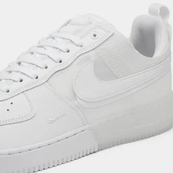 Men's Nike Air Force 1 React Casual Shoes White/White/White - DM0573 100 -Sports Fashion DM0573 100 P3