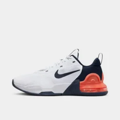 Men's Nike Air Max Alpha Trainer 5 Training Shoes White/Bright Crimson/Obsidian - DM0829 102