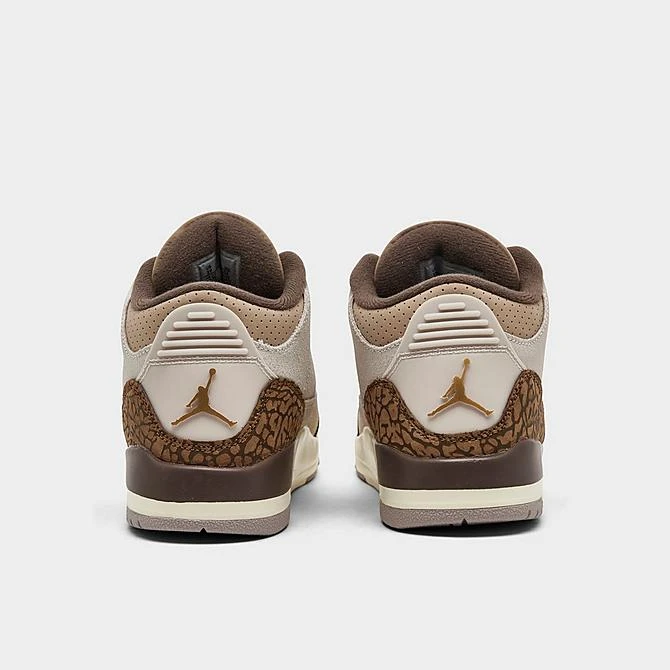 Nike Little Kids' Air Jordan Retro 3 Basketball Shoes Light Orewood Brown/Metallic Gold - DM0966 102 4 Nike Little Kids' Air Jordan Retro 3 Basketball Shoes Light Orewood Brown/Metallic Gold - DM0966 102 - Image 4