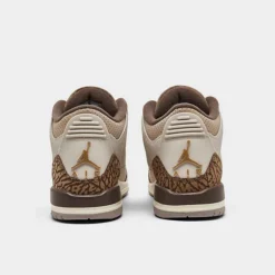 Nike Big Kids' Air Jordan Retro 3 Basketball Shoes Light Orewood Brown/Metallic Gold - DM0967 102 -Sports Fashion DM0967 102 P4