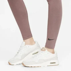 Women's Nike Sportswear Club High-Waisted Leggings Plum Eclipse/Black - DM4651 291 -Sports Fashion DM4651 291 M5