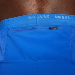 Men's Nike Dri-FIT Stride 5-Inch Brief-Lined Running Shorts Game Royal/Black/Reflective Silver - DM4755 480 -Sports Fashion DM4755 480 M6