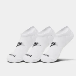 Nike Everyday Plus Cushioned Footie Socks (3-Pack) White/Black - DN3314 100