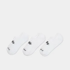 Nike Everyday Plus Cushioned Footie Socks (3-Pack) White/Black - DN3314 100 -Sports Fashion DN3314 100 P3