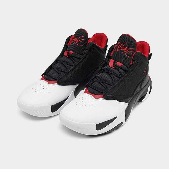 Nike Jordan Max Aura 4 Basketball Shoes Black/Gym Red/White - DN3687 061 2 Nike Jordan Max Aura 4 Basketball Shoes Black/Gym Red/White - DN3687 061 - Image 2