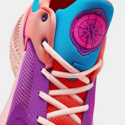 Nike Zoom Freak 4 Basketball Shoes Vivid Purple/Laser Blue/Hyper Pink - DQ3824 500 -Sports Fashion DQ3824 500 P3