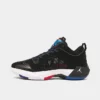 Nike Air Jordan XXXVII Low Basketball Shoes Black/University Red/Bright Concord/White - DQ4122 061