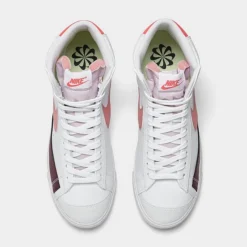 Women's Nike Blazer Mid '77 Next Nature Casual Shoes White/Night Maroon/Siren Red/Red Stardust - DQ4124 105 -Sports Fashion DQ4124 105 P5