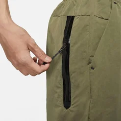 Men's Nike Sportswear Tech Essentials Lined Commuter Pants Medium Olive/Black - DQ4343 222 -Sports Fashion DQ4343 222 M6