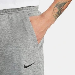 Men's Nike Therma-FIT Tapered Fitness Sweatpants Dark Grey Heather/Particle Grey/Black - DQ5405 063 -Sports Fashion DQ5405 063 M4