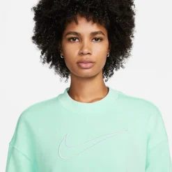 Women's Nike Dri-FIT Get Fit Graphic Crewneck Sweatshirt Mint Foam/White - DQ5542 379 8 Women's Nike Dri-FIT Get Fit Graphic Crewneck Sweatshirt Mint Foam/White - DQ5542 379 -Sports Fashion DQ5542 379 M4