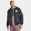 Nike Men's Jordan Essentials Statement Varsity Jacket Black/Sail - DQ7344 010