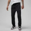 Nike Men's Jordan Essentials Stretch-Woven Pants Black/White - DQ7509 010
