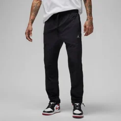 Nike Men's Jordan Essentials Stretch-Woven Pants Black/White - DQ7509 010